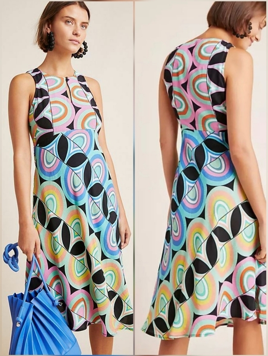 By Anthropologie Dresses & Skirts - By Anthropologie Kenzie Asymmetrical Dress Size 6